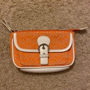 Orange Coach Clutch